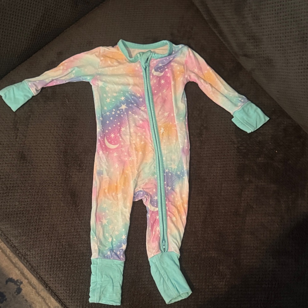 Colorful Starry Kids One Piece